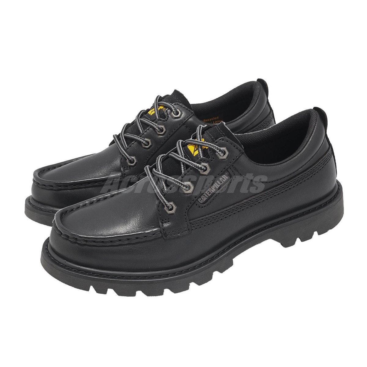 Cat Colorado Moc Toe Low Black Yellow Men Casual Lifestyle Shoes