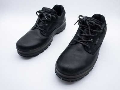 ecco Herren Schnürboots Ankle Boots Stiefelette Schwarz Gr 46 EU Art 39137-98