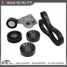New Belt Drive Kit Complete Tensioner Set Fit Ford 2004 F150 F250 F350 4.6l 5.2l