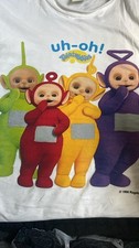 Teletubbies 1998 ragdoll t-shirt SMALL vintage style RARE design