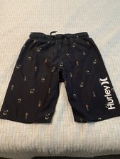Hurley Boardshorts Youth L 14-16 Swim Trunks Graphic Design