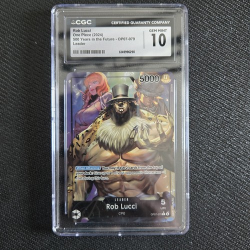 Rob Lucci (Parallel) graded CGC 10 for sale on eBay