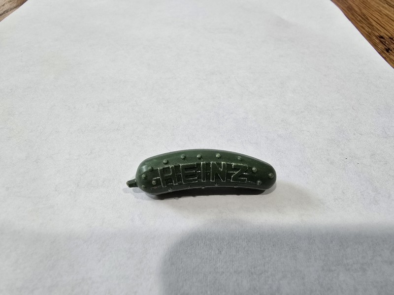 Vintage Plastic Heinz Pickle Pin