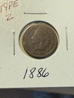 1886 TYPE 2 Indian Head Cent “Best Value On eBay” FAST FREE SHIPPING