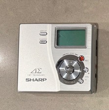 As-is Sharp Portable Audio Player Model MD-DR77-S