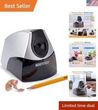 Office Electric Pencil Sharpener for Classroom Desk Use, Heavy-Duty Stall-F...