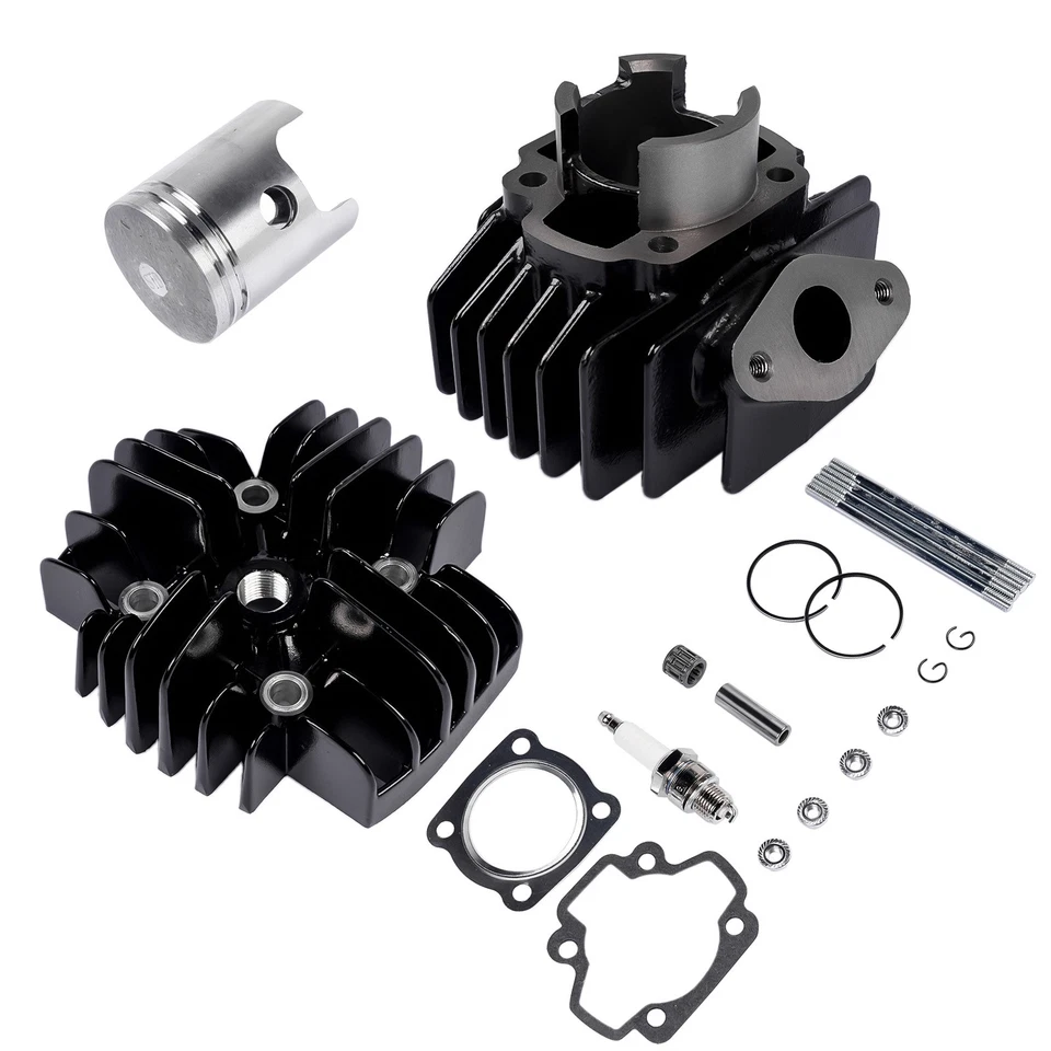 50cc Cylinder Head Piston Top End Rebuild Kit Fits Yamaha PW50 4J2-11311-01-00 - Image 2 of 4