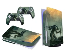 PS5 Standard Disc Console Controllers Skin Crucible Knight Sticker Decal 2 Pack
