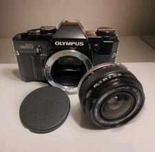 🕵️(rare in Europe) OM-30 black OLYMPUS OM30 💯% OK + Zuiko  35/2,8 ..☜🧑‍🏫