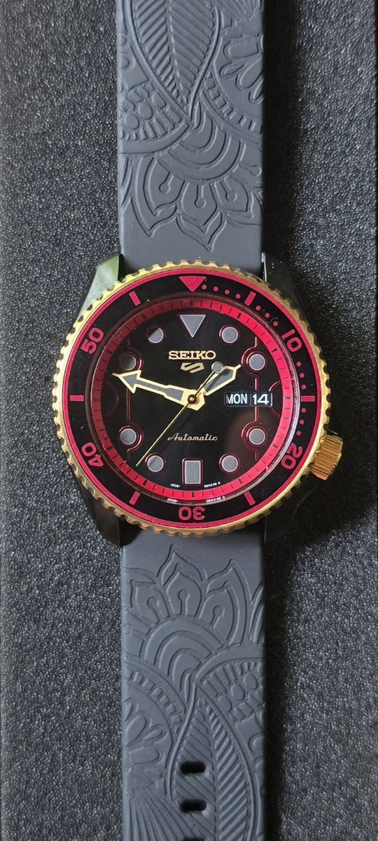 Seiko 5 Automatik.Special Edition Street Fighter Ken.Nur 9999 stuck Weltweit.