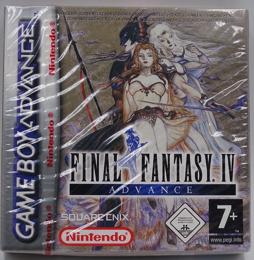 Final Fantasy IV Advance Game Boy Advance Neuf Blister PAL EURO Rare