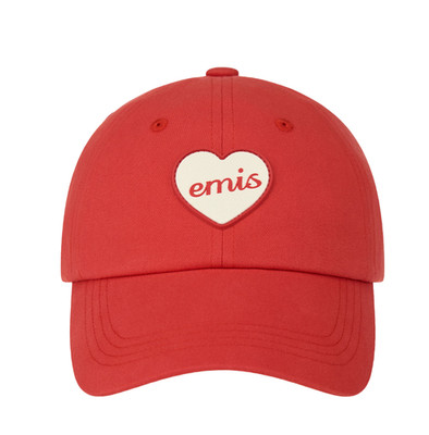 EMIS NEW HEART PATCH BALL CAP Hat Hat K-pop Idol Fashion Unisex 5 Colors Korea