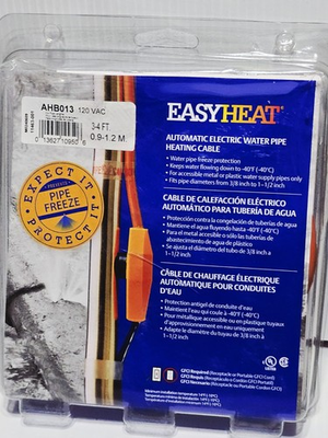 #ad #ad EasyHeat AHB013 Automatic Electric Water Pipe Heating Cable 3 4 ft. NEW $22.49
