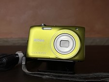 Nikon Coolpix S3100 gialla Fotocamera Digitale Compatta CCD 5x 14 MP