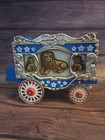 Vintage 1979 Regal China Jim Beam Circus Wagon Car Lions Decanter EMPTY — photo 1