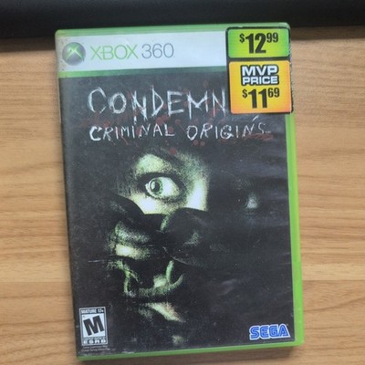 Condemned: Criminal Origins (Microsoft Xbox 360, 2005)