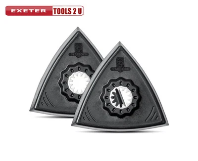FEIN 63806129220 STARLOCK Triangular Sanding Pads - Pack of 2