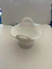 Vintage Westmoreland Milk Glass Double Handled Basket