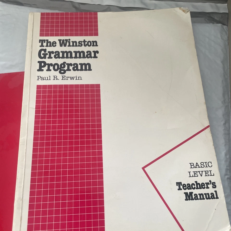 The Winston Grammar Program: Basic Level Student's Workbook & Teachers Manual 2 - Image 3 of 4