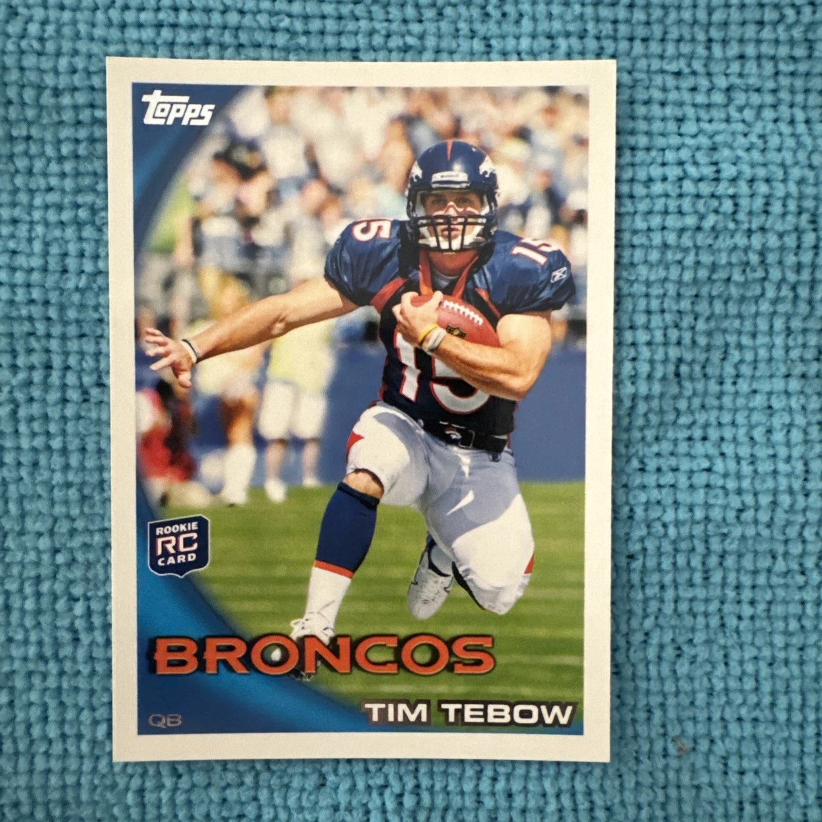 Tim Tebow trading card