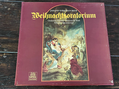 Bach - Nikolaus Harnoncourt   Weihnachtsoratorium Christmas Oratorio Vinyl Set