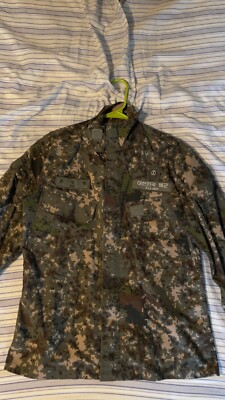 South Korean Navy Granite B Field Shirt Medium Short (100-M[78]-168)