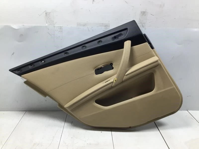 2008 BMW 535XI REAR LEFT DRIVER SIDE INTERIOR DOOR PANEL OEM+ - Image 2 of 4