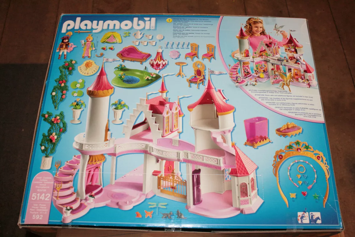 Playmobil Palace Of Princess 5142 With Jewelry Castle