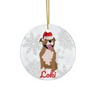 American Staffordshire Terrier Ornament AmStaff Gift Personalized Mom Christmas