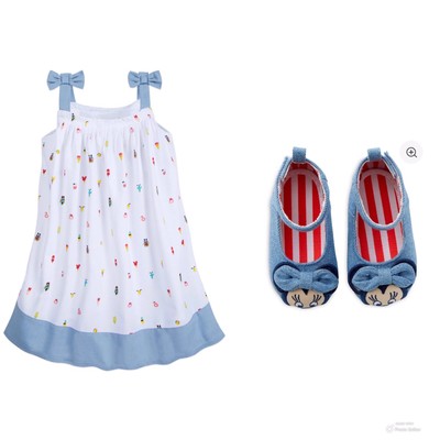 mickey mouse and friends summer fun woven dress for women