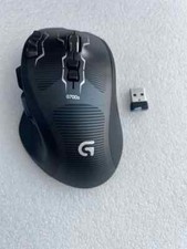 Logitech G700s Wireless Rechargeable Gaming Mouse Black /Dongle Used
