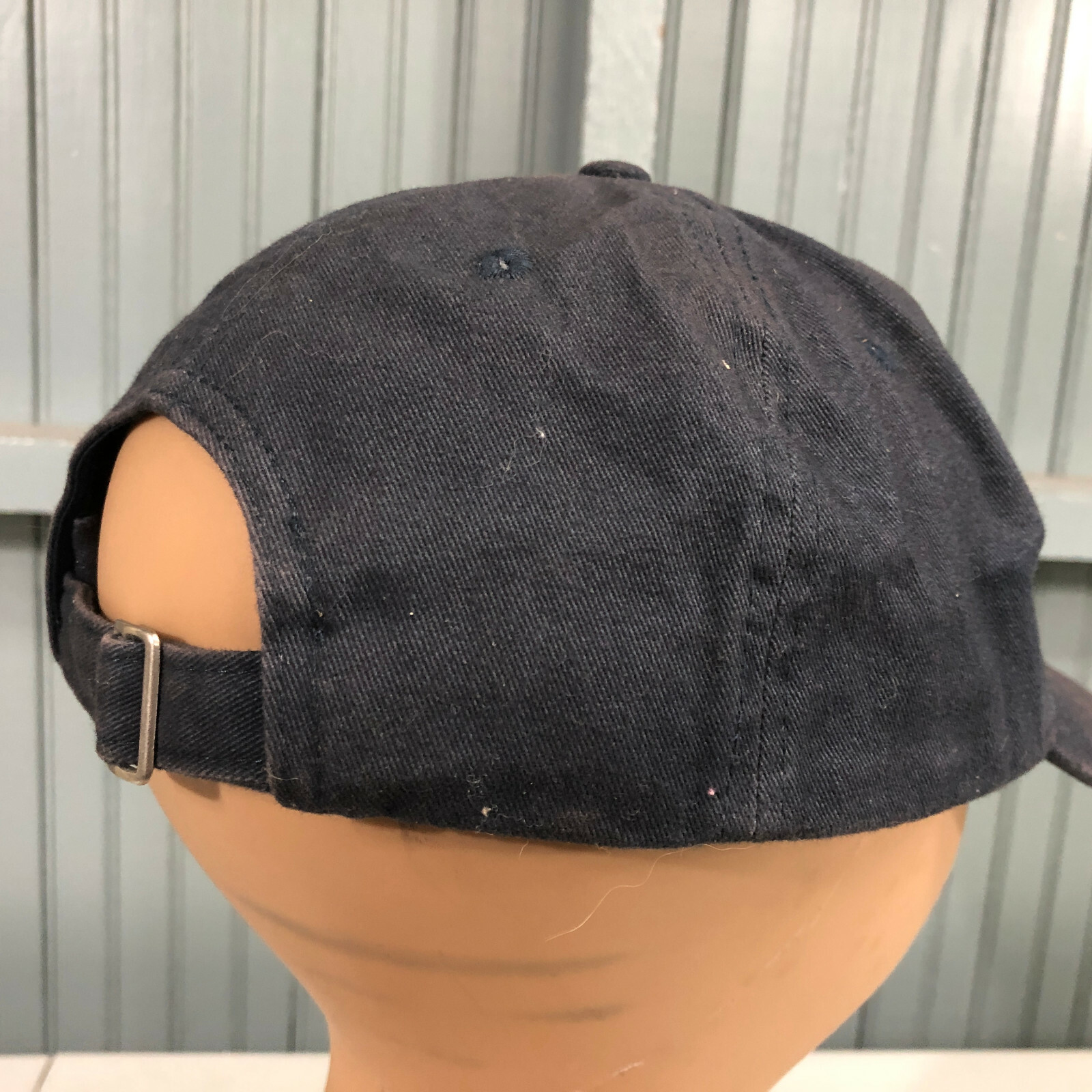 Gray Electric Discolored Strapback Baseball Cap H… - image 4