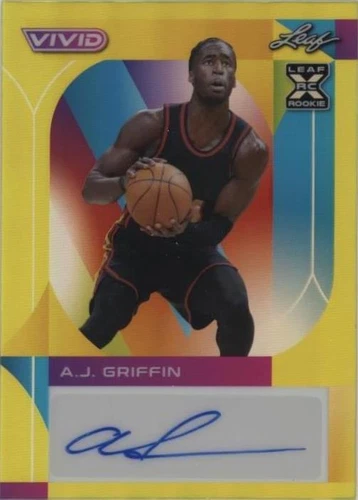 2022-23 Leaf Vivid - AJ Griffin #BA-AJG