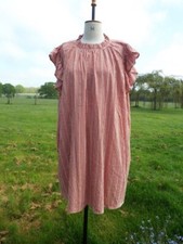 Super Lightweight Red Gingham Ruffle Armhole Summer Dress SHEIN CURVE 3XL BNWOT