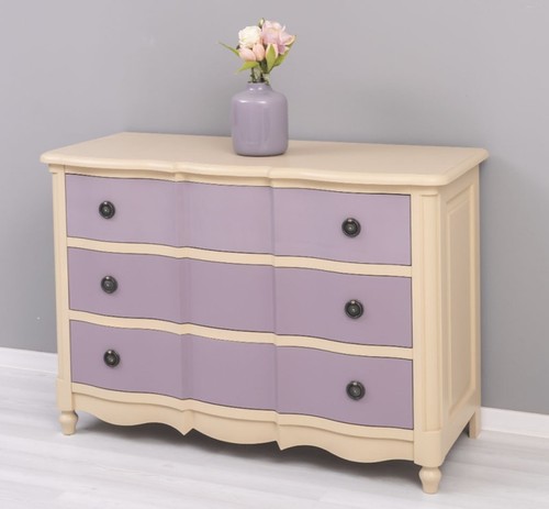 Kommode Schubladenkommode 3 Schubladen Galbee Schrank Buffet Sideboard Landhaus - Bild 7 von 9