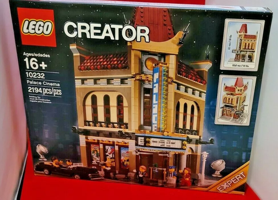 NEW SEALED LEGO 10232 Creator PALACE CINEMA Modular Building 2194 Pieces