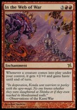 In the Web of War | NM | ENG | Betrayers of Kamigawa | Magic MTG EDH