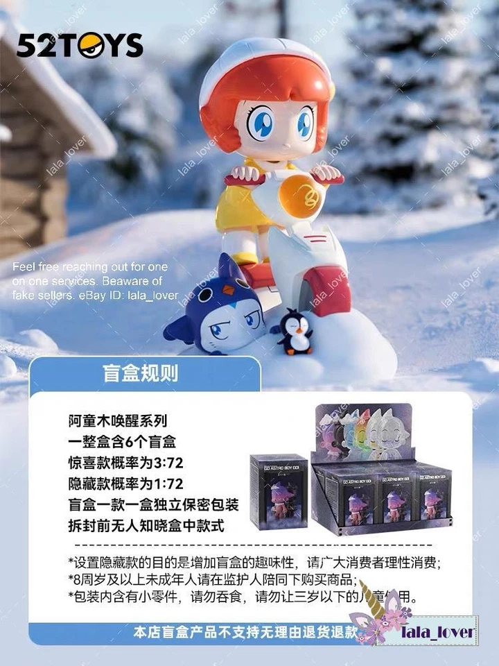 Figura Caja Ciega Confirmada Serie 52toys Go Astro Boy Go Tú eliges 100% Auténtica Foto 3 de 4