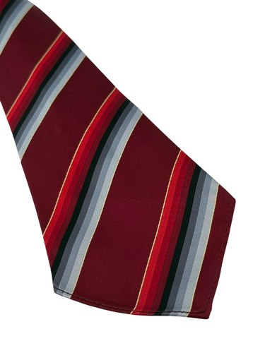 Cravatta uomo vintage anni 30 cravatte collo swing cravatte anni 40 abbigliamento largo SETA 47X4" - Foto 2 di 8