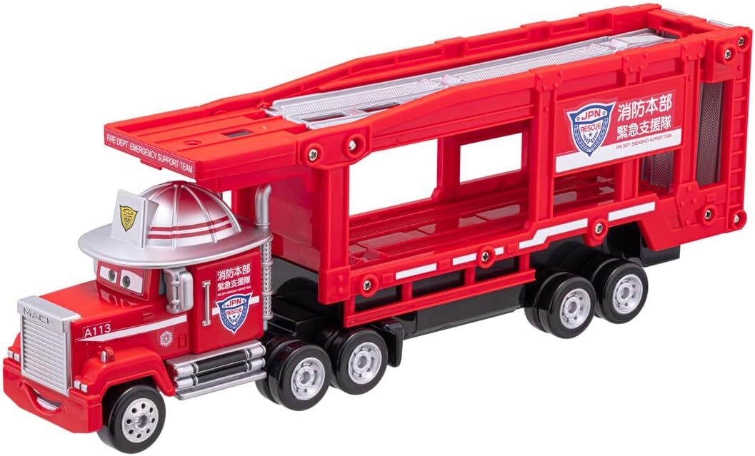Takara Tomy Disney Cars Tomica Emergency Rescue Carrier- Only