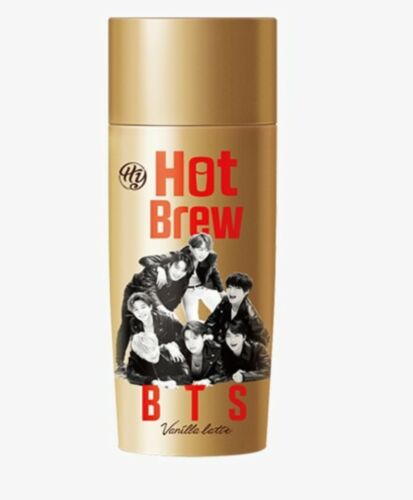 BTS HOT BREW HY Vanille Latte KAFFEETASSE OFFIZIELL leere Flasche Cold Brew Gruppe - Bild 3 von 5