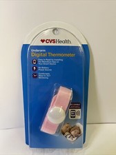 CVS Health Underarm Digital Thermometer Pink, NFC Capable on MomiSure App NEW