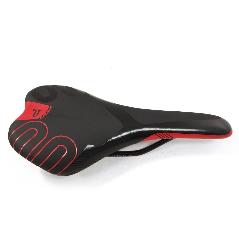 Bicycle Saddle Sella Bici Rossa Sella Con Molle ROSSO Coppia MANOPOLE ROSSO  Per City Bike