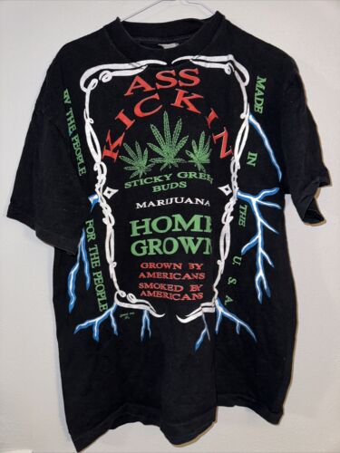 Vintage Vintage 90s Marijuana Cannabis Holy Roar Smoke Every Day