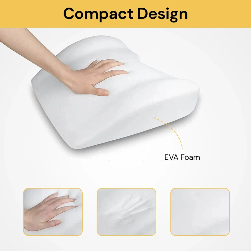 Car Seat Memory Foam Lumbar Back Pillow Support Back Cushion Neck Pillow Cushion - image 3 of 4