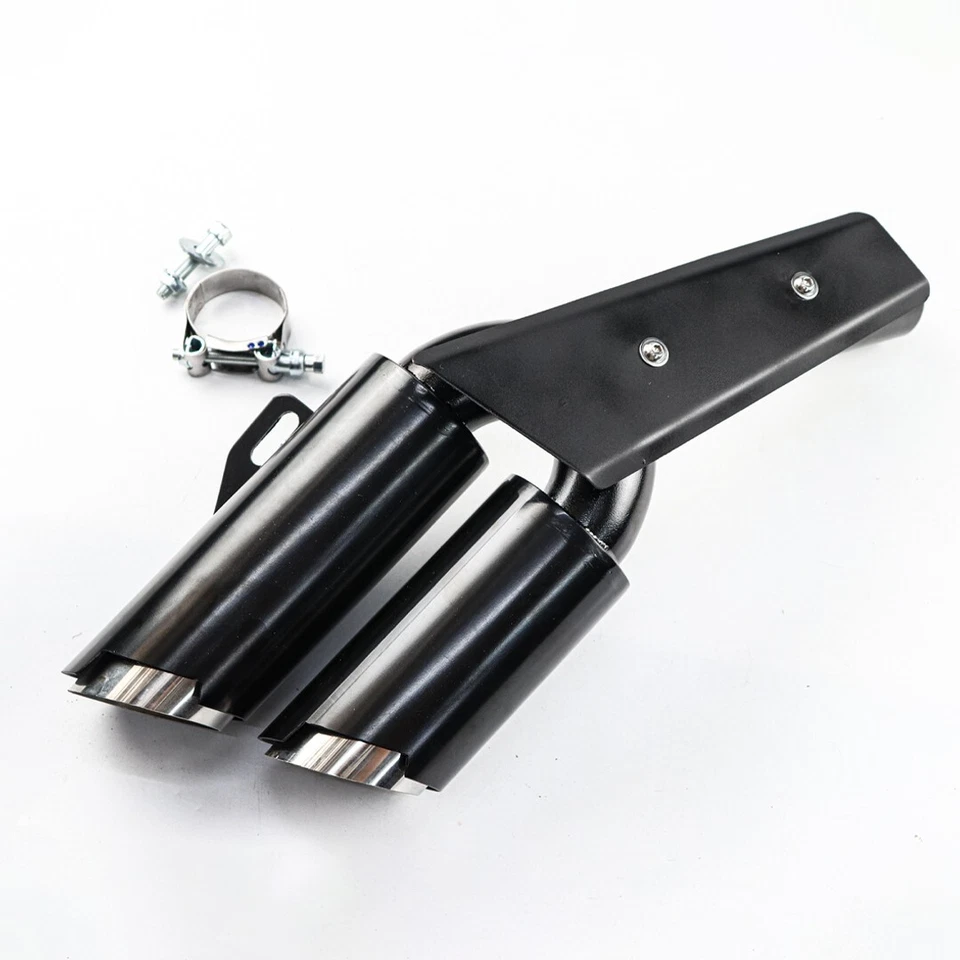 DUAL EXHAUST SYSTEM STAINLESS MUFFLER PIPE FIT HONDA REBEL CMX 300 500 2017-2024 Foto 2 de 4