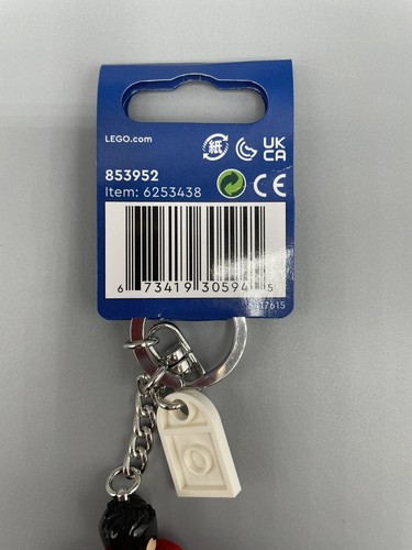 LEGO SUPERMAN DC Minifigure KEYCHAIN (Chrome) 853952 / 6253438, New with Tags - Picture 4 of 4