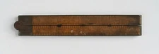 The C-S Co. (Chapin Stephens) Pine Meadow CT No 84 Brass & Wood 24" Folding Rule