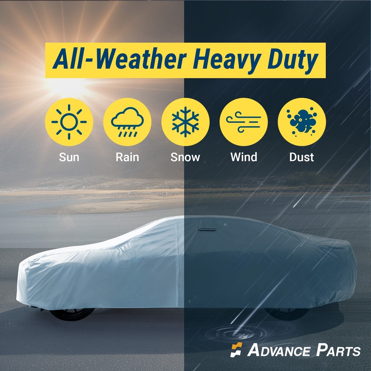 Car Cover Winter Made For Chevy Camaro, Car Cover Winter