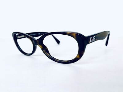 Dolce & Gabbana D&G Tortoise Oval Glasses W Flex Temples DD1248